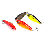 3.54" Jerkbait Fishing Lure Hard Bait with Rattling Steel Balls