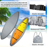 HERCULES 420D Kayak Cover for Indoor and Outdoor Storage