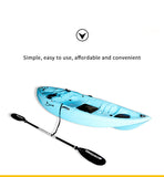 Kayak Paddle Leash Stretchable Strap Lanyard Rope, Pack of 2, for Fishing Kayaking Surfing