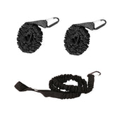 Kayak Paddle Leash Stretchable Strap Lanyard Rope, Pack of 2, for Fishing Kayaking Surfing