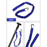 Kayak Paddle Leash Stretchable Strap Lanyard Rope, Pack of 2, for Fishing Kayaking Surfing