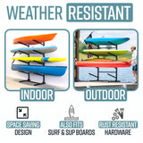 Kayak Indoor Outdoor Storage Rack, 2/3/4 Layers