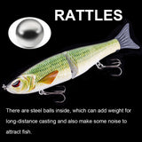 HERCULES 7" Multi-jointed Fishing Lure for Bassfishing