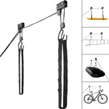 Kayak Storage Hoist for Canoes Bikes Ladders Overhead Pulley System