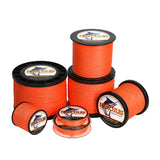 HERCULES Orange Braided Fishing Line