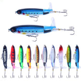 HERCULES Topwater Pencil Fishing Lure with Rotating Tail