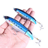 HERCULES Topwater Pencil Fishing Lure with Rotating Tail