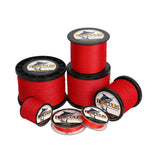 HERCULES 100M-2000M Red 6lb-100lb PE Braided Fishing Line 4 Strands