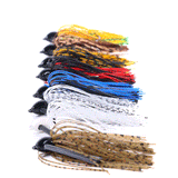 HERCULES Multicolor Weedless Rubber Jig Bass Fishing Lure