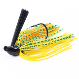 HERCULES Multicolor Weedless Rubber Jig Bass Fishing Lure