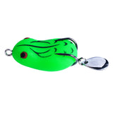 HERCULES Topwater Frog Lure Soft Fishing Lure with Sequin