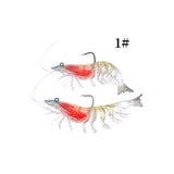 HERCULES Soft Lure Shrimp Swimbait Lead-wrapped Lure