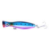 HERCULES 5" Big Mouth Popper Bait Topwater Fishing Lure