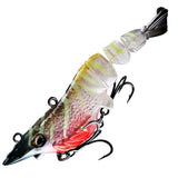 HERCULES Multi-jointed Hard Lure Crayfish Swimbait Fishing Lure