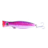 HERCULES 5" Big Mouth Popper Bait Topwater Fishing Lure