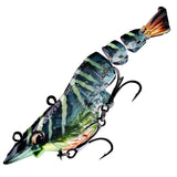 HERCULES Multi-jointed Hard Lure Crayfish Swimbait Fishing Lure