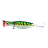 HERCULES 5" Big Mouth Popper Bait Topwater Fishing Lure