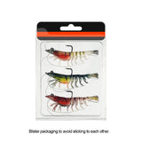 HERCULES Soft Lure Shrimp Swimbait Lead-wrapped Lure