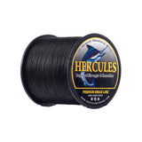 Lenza da pesca HERCULES nera che non sbiadisce 8 fili 10LB-120LB PE lenza intrecciata