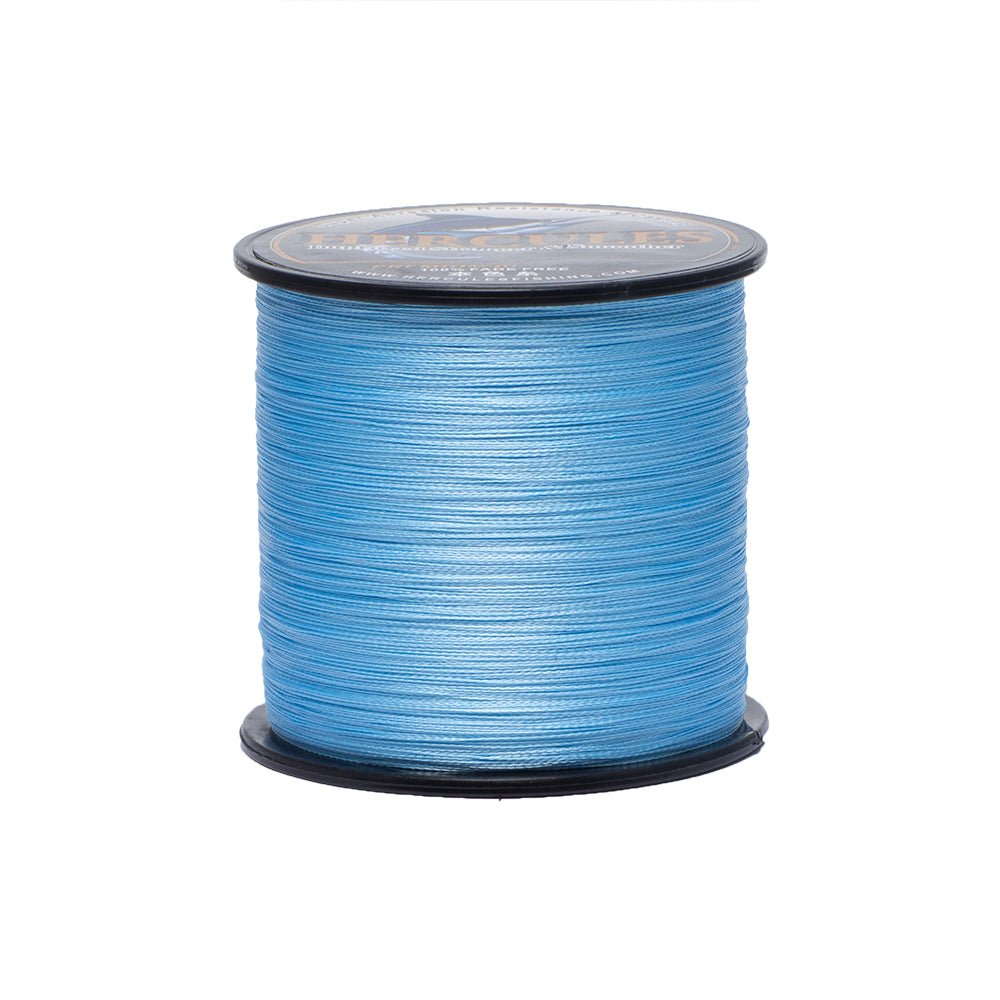 HERCULES 4 & 8 Strands Blue Extremely Strong PE Braided Fishing Line -  عنايتى
