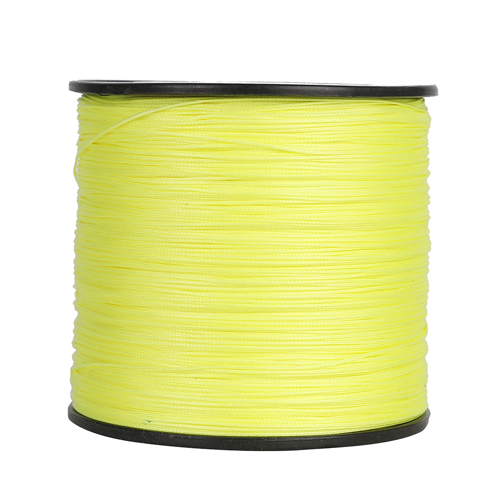 100M 109Yds amarillo fluorescente 10lb-420lb HERCULES PE hilo de pescar trenzado 12 hebras