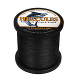 2000M 2187Yds Black 10lb-250lb HERCULES PE Braided Fishing Line 12 Str ...