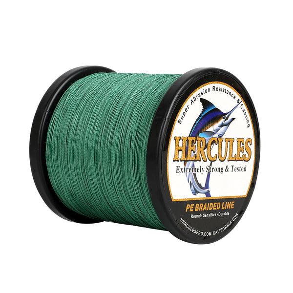 500M 547Yds 80LB Test Camo Blue HERCULES PE Braided Fishing Line 4