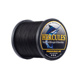Lenza da pesca HERCULES nera che non sbiadisce 8 fili 10LB-120LB PE lenza intrecciata