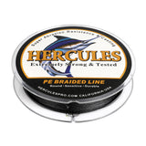 HERCULES Black Braided Fishing Line