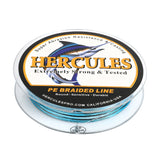 HERCULES Camo Blue Braided Fishing Line