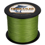 HERCULES Army Green 12 Strands 10lb-420lb PE Braided Fishing Line 100M-2000M