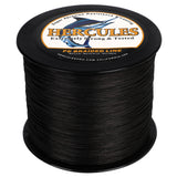 HERCULES Black 12 Strands 10lb-420lb PE Braided Fishing Line 100M-2000M
