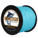 500M 547Yds bleu 10lb-420lb HERCULES PE ligne de pêche tressée 12 brins
