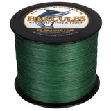 HERCULES Green 12 Strands 10lb-420lb PE Braided Fishing Line 100M-2000M