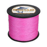 HERCULES Pink 12 Strands 10lb-420lb PE Braided Fishing Line 100M-2000M