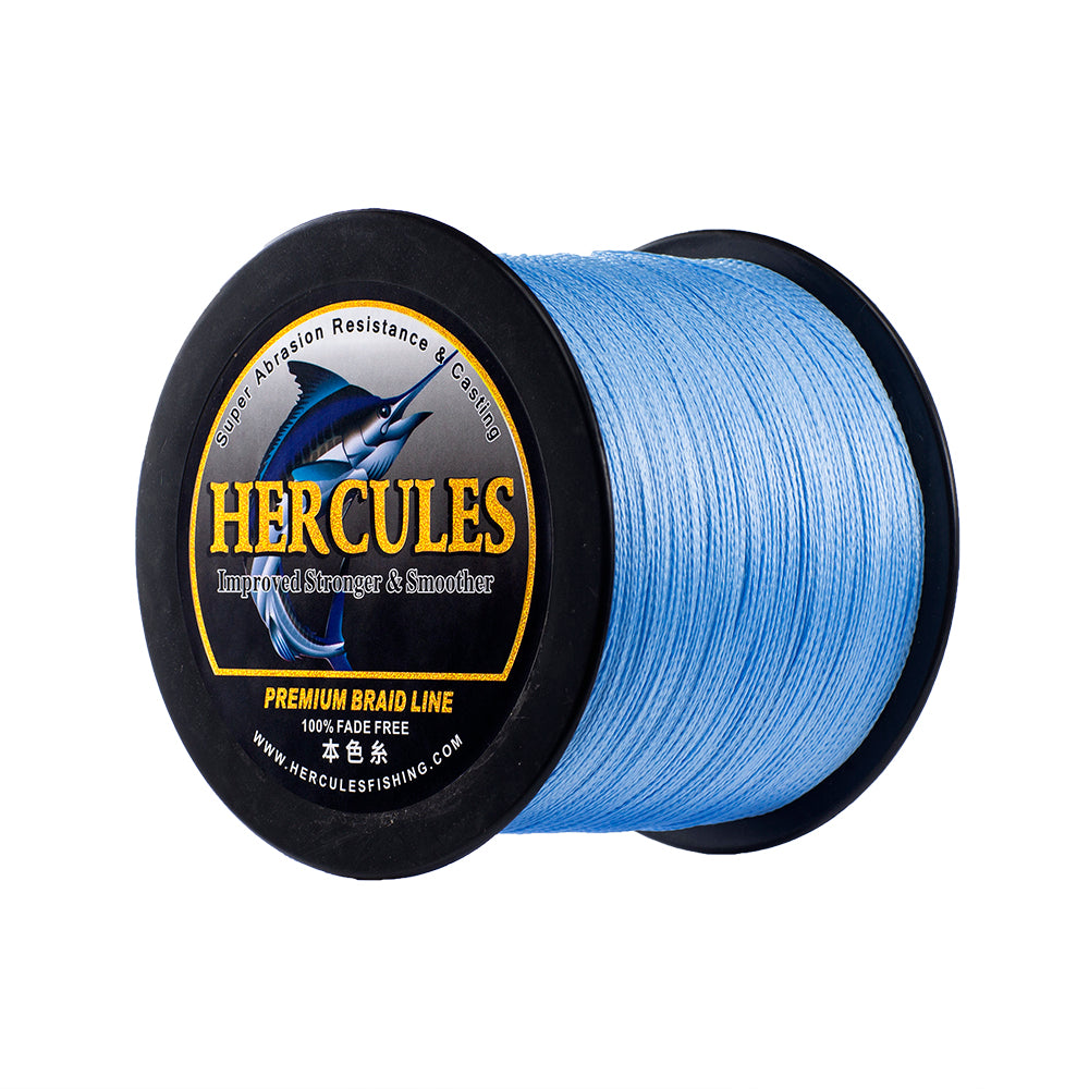 HERCULES SUPER TOUGH Multicolor Braided Fishing Line 4 Strands – Hercules  Fishing Tackle