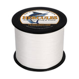 HERCULES White 12 Strands 10lb-420lb PE Braided Fishing Line 100M-2000M