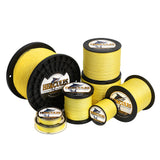 HERCULES Yellow Braided Fishing Line