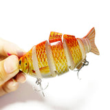 HERCULES Multi Jointed Swimbaits Fishing Lures 6-Jointed Baits