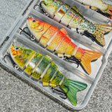 HERCULES Multi Jointed Swimbaits Fishing Lures 6-Jointed Baits